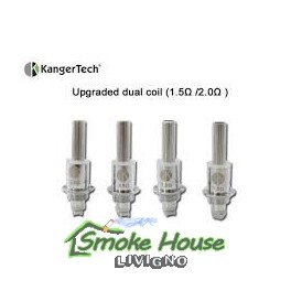 Kanger Dual Coil ricambio NUOVA GENERAZIONE Kanger Dual Coil ricambio NUOVA GENERAZIONE